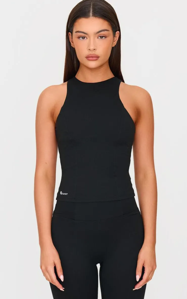 PrettyLittleThing Workout Tops*PLT Sport Sculpt Seam Detail Gym Vest