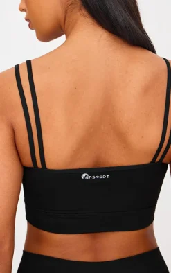 PrettyLittleThing Workout Tops*PLT Sport Sculpt Double Strap Padded Sports Bra