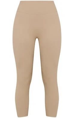 PrettyLittleThing Gym Leggings*PLT SPORT Deep Stone Sculpt Pedal Pushers