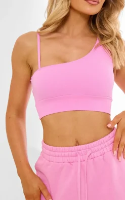 PrettyLittleThing Sports Bras*PLT SPORT Sculpt Asymmetric Sports Bra
