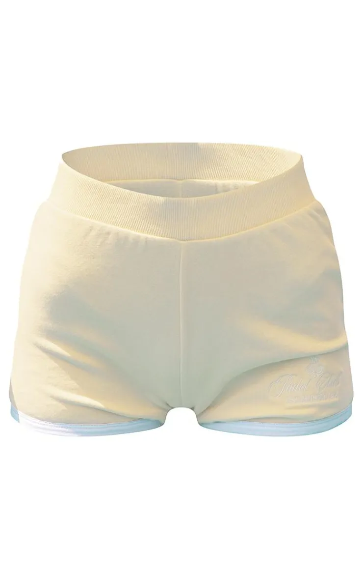 PrettyLittleThing Gym Shorts*PLT SPORT Contrast Binding Loopback Mini Shorts