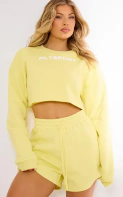 PrettyLittleThing Workout Tops*PLT SPORT Cropped Sweater