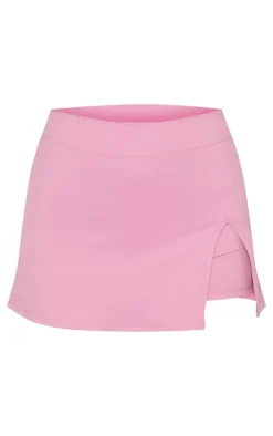PrettyLittleThing Seamless Gym Wear*PLT SPORT Mauve Sculpt Mini Tennis Skirt