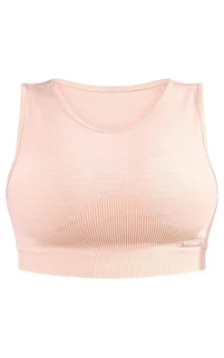 PrettyLittleThing Sports Bras*PLT SPORT Acid Wash Seamless Ribbed Sports Bra