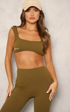 PrettyLittleThing Sports Bras*PLT SPORT Sculpt Open Back Underbust Sports Bra