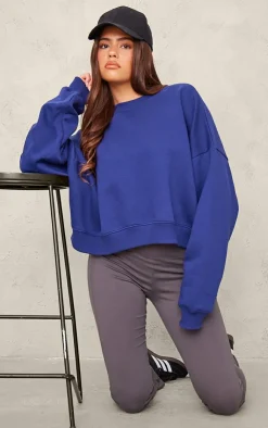 PrettyLittleThing Workout Tops*PLT SPORT Oversized Boxy Sweatshirt