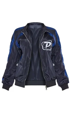 PrettyLittleThing Athletic Jackets*PLT SPORT Shell Panel Windbreaker