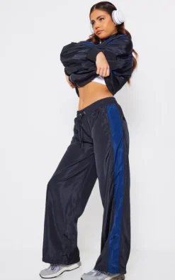 PrettyLittleThing Gym Wear*PLT SPORT Shell Panel Tracksuit Sweatpants