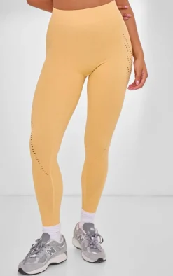 PrettyLittleThing Seamless Gym Wear*PLT SPORT Seamless Distressed Leggings