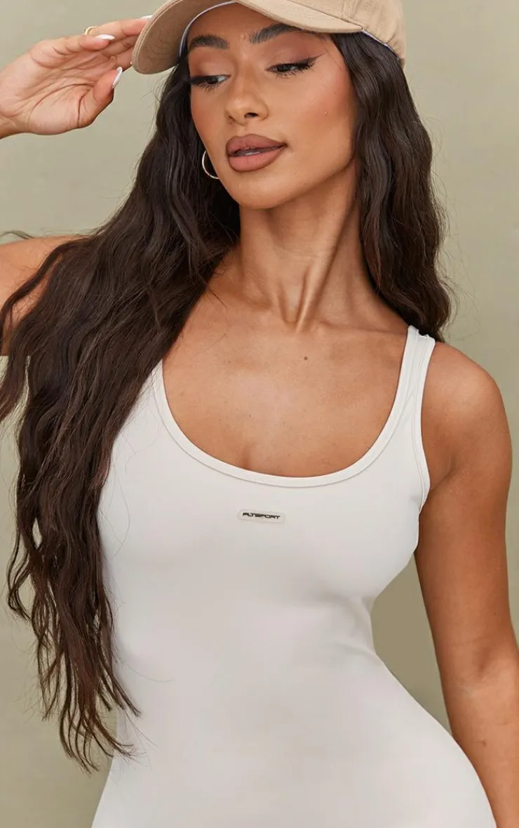 PrettyLittleThing Gym Wear*PLT SPORT Petite Strappy Mini Dress