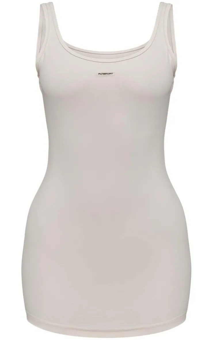 PrettyLittleThing Gym Wear*PLT SPORT Petite Strappy Mini Dress