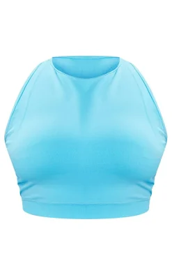 PrettyLittleThing Sports Bras*PLT SPORT Plus Seamless Bust Panel Detail Sports Bra