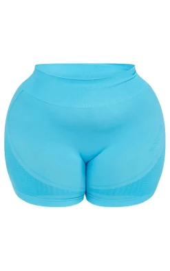 PrettyLittleThing Gym Shorts*PLT SPORT Plus Seamless Contrast Detail Shorts