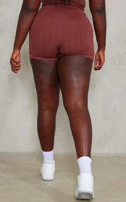 PrettyLittleThing Gym Shorts*PLT SPORT Plus Textured Booty Shorts