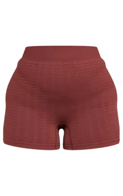 PrettyLittleThing Gym Shorts*PLT SPORT Plus Textured Booty Shorts