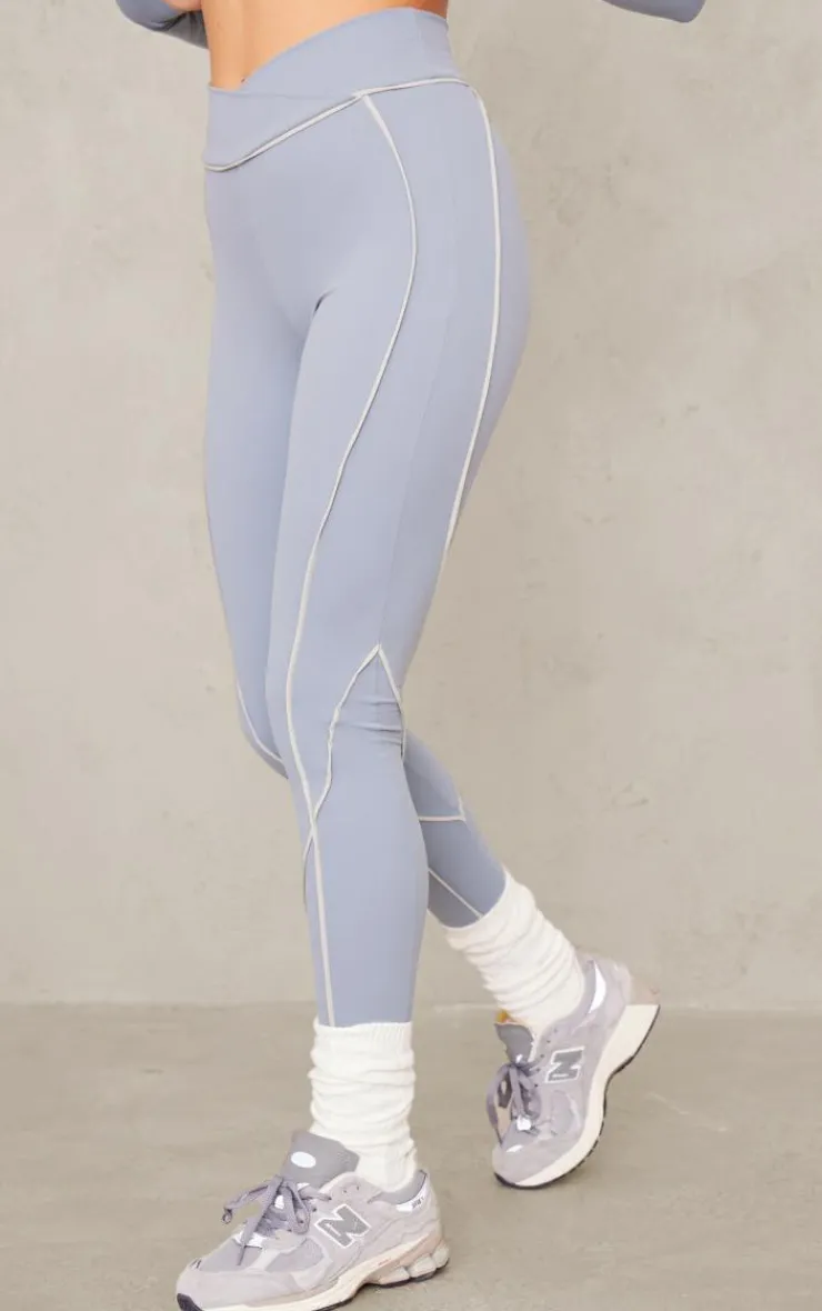 PrettyLittleThing Seamless Gym Wear*PLT SPORT Sculpt Contrast Gym Legging
