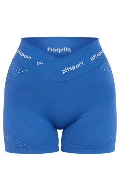 PrettyLittleThing Gym Shorts*PLT SPORT Seamless Contour Dot Dipped Waist Booty Shorts