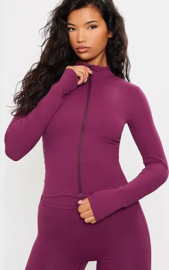 PrettyLittleThing Athletic Jackets*Basic Sculpt Jacket