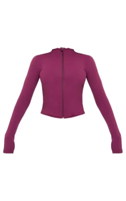 PrettyLittleThing Athletic Jackets*Basic Sculpt Jacket