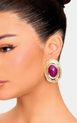 PrettyLittleThing Earrings*Molten Oversized Pearl Detail Stud Earrings