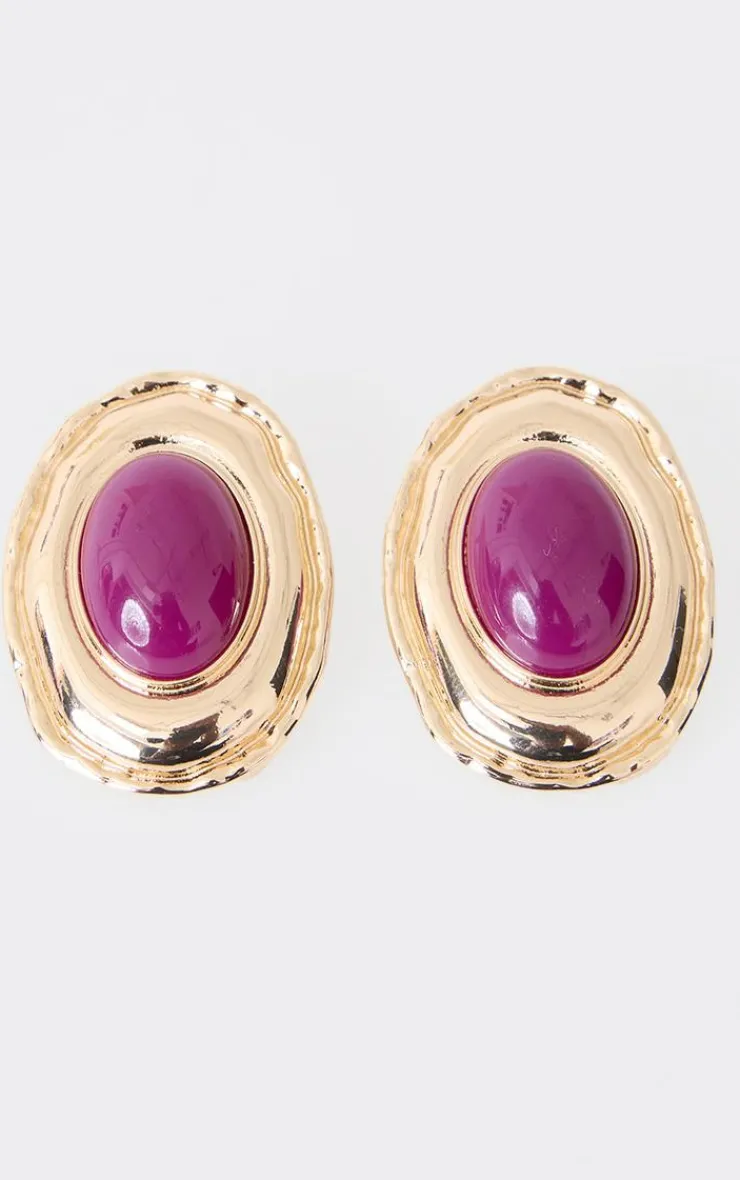 PrettyLittleThing Earrings*Molten Oversized Pearl Detail Stud Earrings
