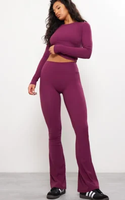 PrettyLittleThing Yoga Pants*Sculpt Flare Yoga Pants