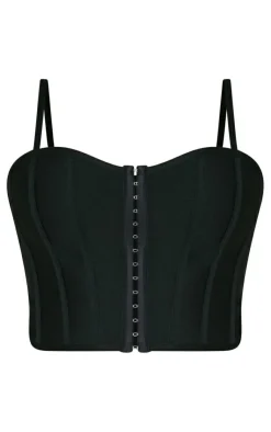 PrettyLittleThing Corsets*Plus Bandage Hook And Eye Structured Corset