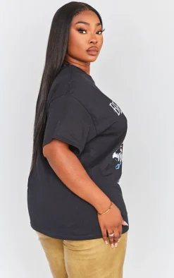 PrettyLittleThing T-Shirts*Plus Beetlejuice Print T Shirt