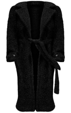 PrettyLittleThing Trench Coats*Plus Borg Belted Trench Coat