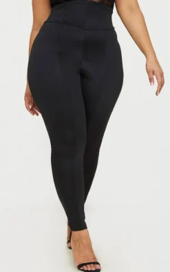 Plus Extreme High Waist Leggings-PrettyLittleThing Sale