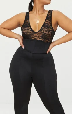 Plus Extreme High Waist Leggings-PrettyLittleThing Sale