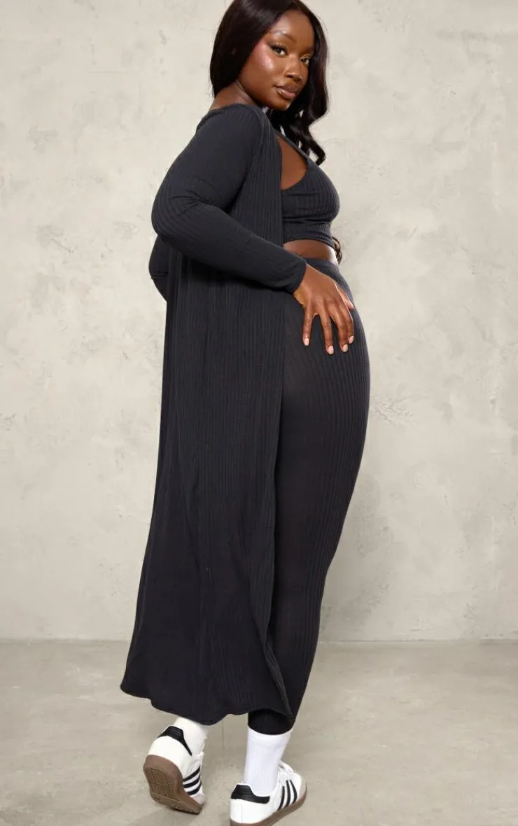 PrettyLittleThing Knitted Two Piece Sets*Plus Knitted 3 Piece Legging Set