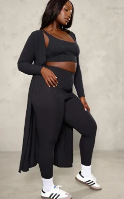 PrettyLittleThing Knitted Two Piece Sets*Plus Knitted 3 Piece Legging Set