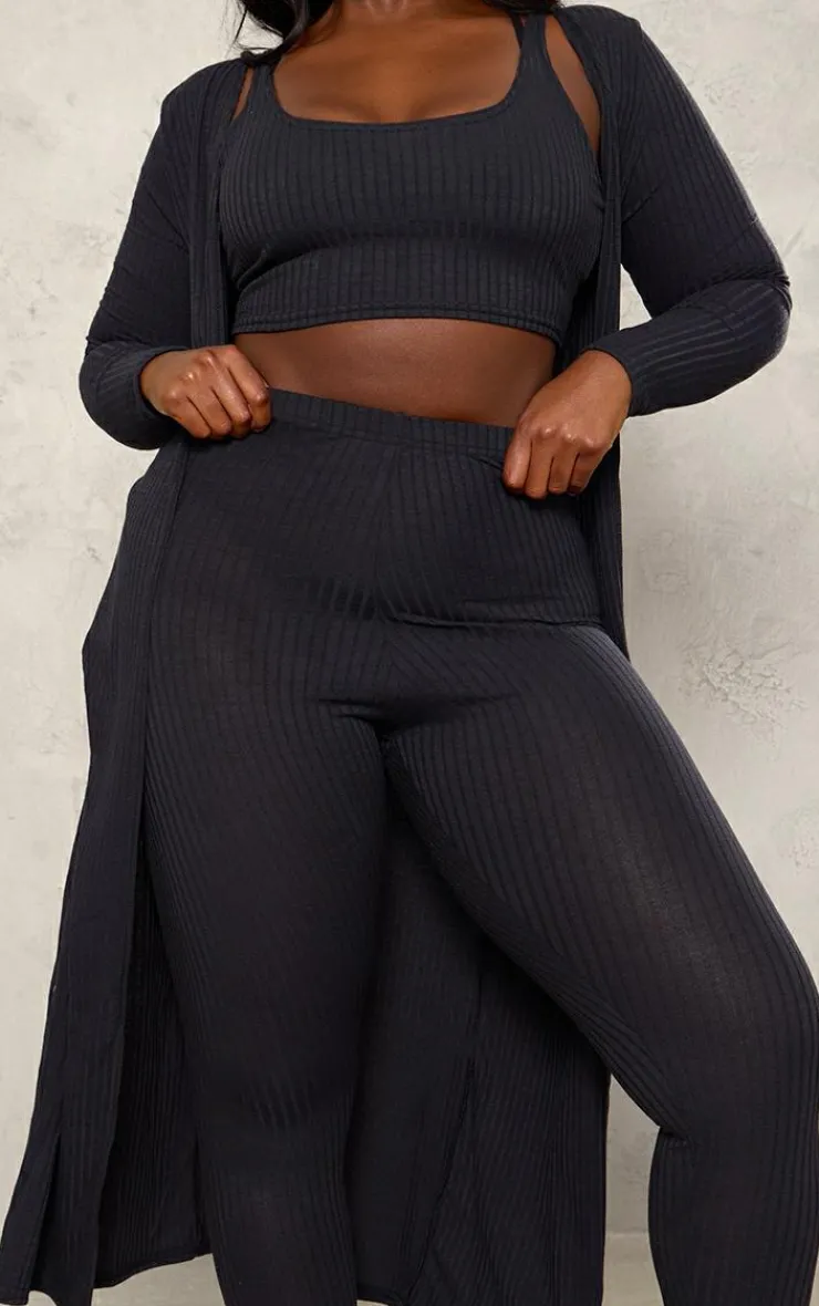 PrettyLittleThing Knitted Two Piece Sets*Plus Knitted 3 Piece Legging Set