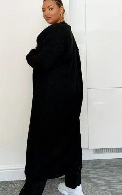 PrettyLittleThing Cardigans*Plus Maxi Knitted Cardigan