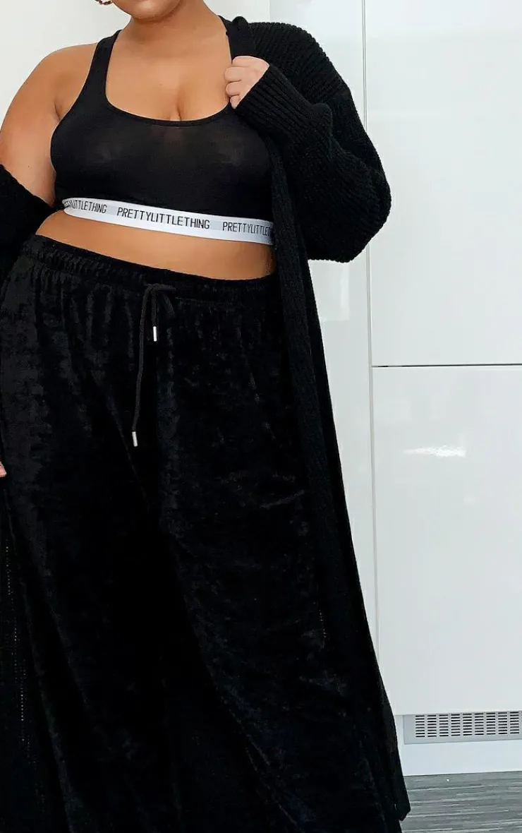 PrettyLittleThing Cardigans*Plus Maxi Knitted Cardigan