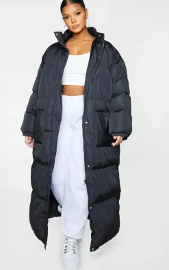 PrettyLittleThing Puffer Jackets*Plus Maxi Puffer Coat