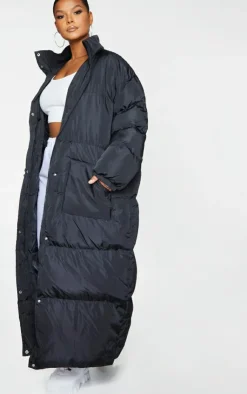 PrettyLittleThing Puffer Jackets*Plus Maxi Puffer Coat