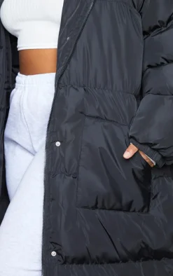 PrettyLittleThing Puffer Jackets*Plus Maxi Puffer Coat