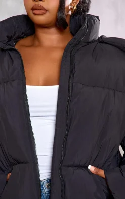 PrettyLittleThing Puffer Jackets*Plus Oversized Hooded Puffer Jacket