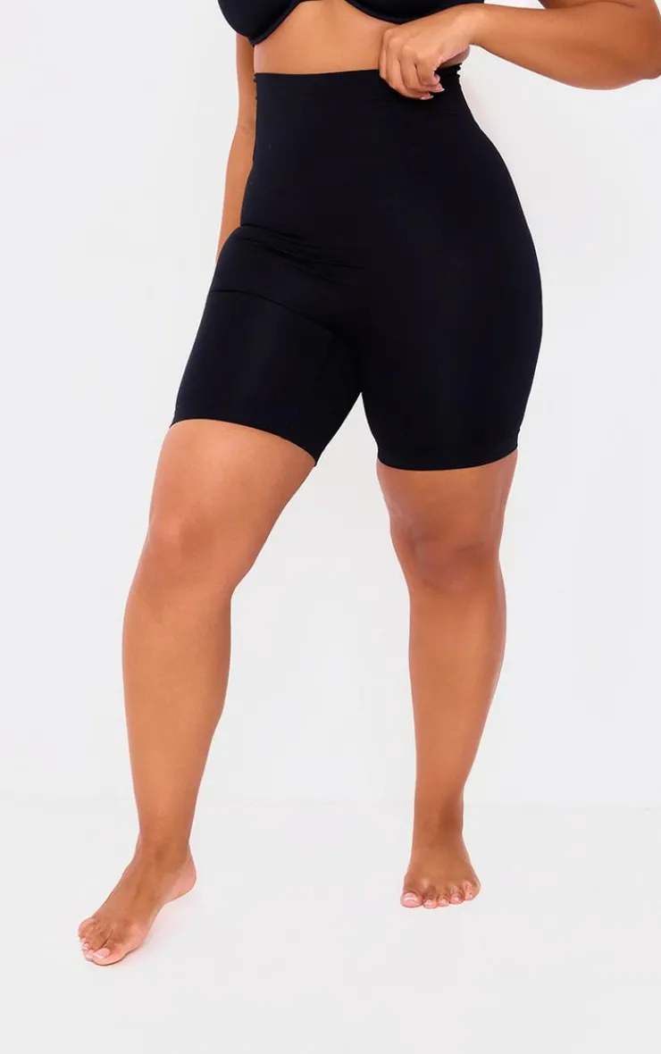 Plus Seamless High Waist Control Shapewear Shorts-PrettyLittleThing Discount