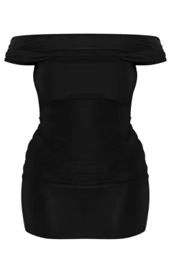 Plus Soft Touch Scoop Back Short Sleeve Mini Dress-PrettyLittleThing Best