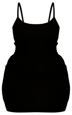 Plus Strappy Jersey Bodycon Dress-PrettyLittleThing Hot