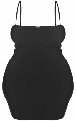 Plus Strappy Metal Trim Detail Bodycon Dress-PrettyLittleThing Best