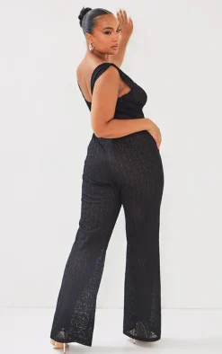 Plus Textured Corset Jumpsuit-PrettyLittleThing Outlet