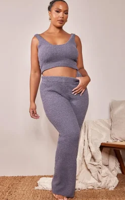 PrettyLittleThing Christmas Day Outfits*Plus Cosy Longline Bralette