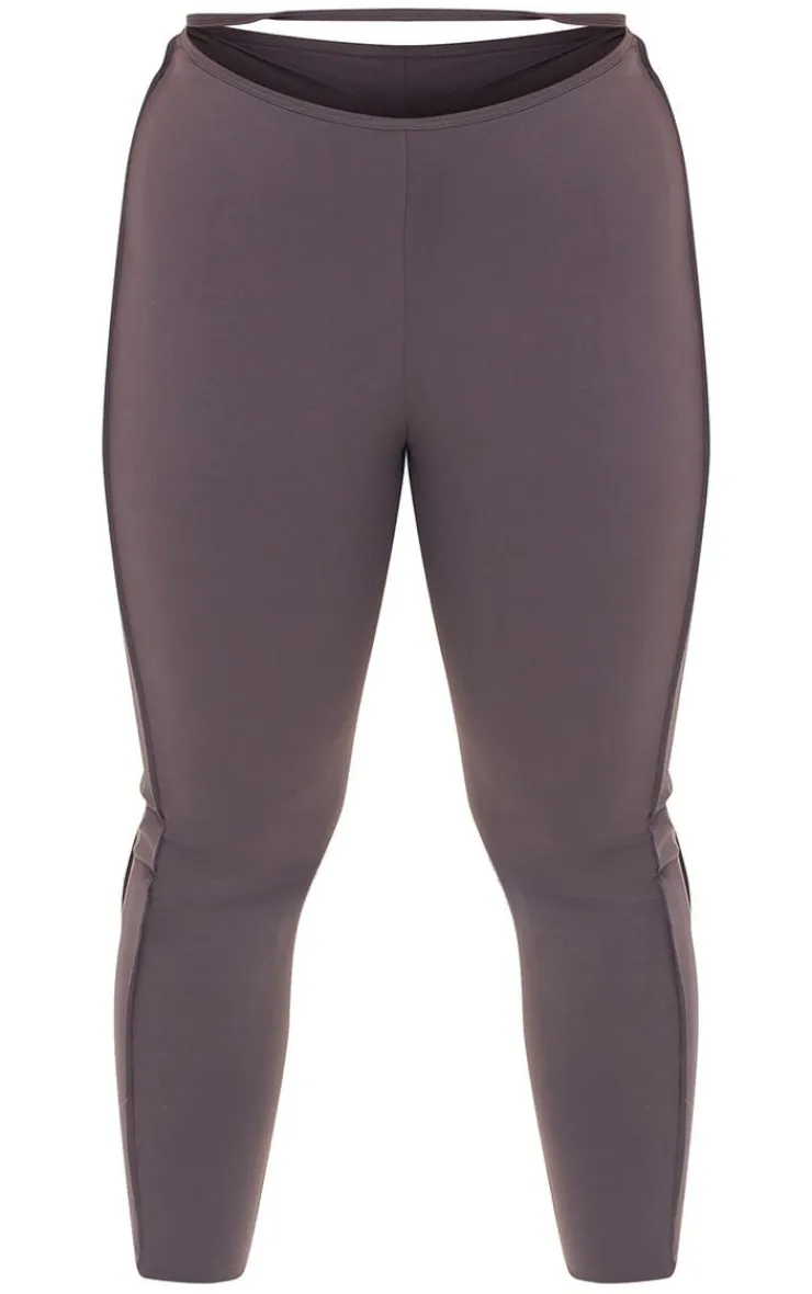 PrettyLittleThing Gym Leggings*Plus Sculpt Strappy Gym Leggings