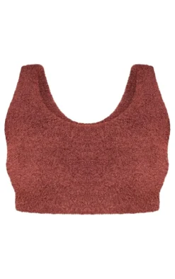 PrettyLittleThing Christmas Day Outfits*Plus Cosy Longline Bralette