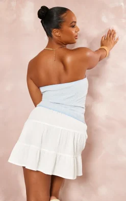 PrettyLittleThing Corsets*Plus Broderie Bandeau Corset
