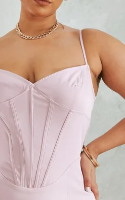Plus Strap Detail Bodycon Dress-PrettyLittleThing Clearance